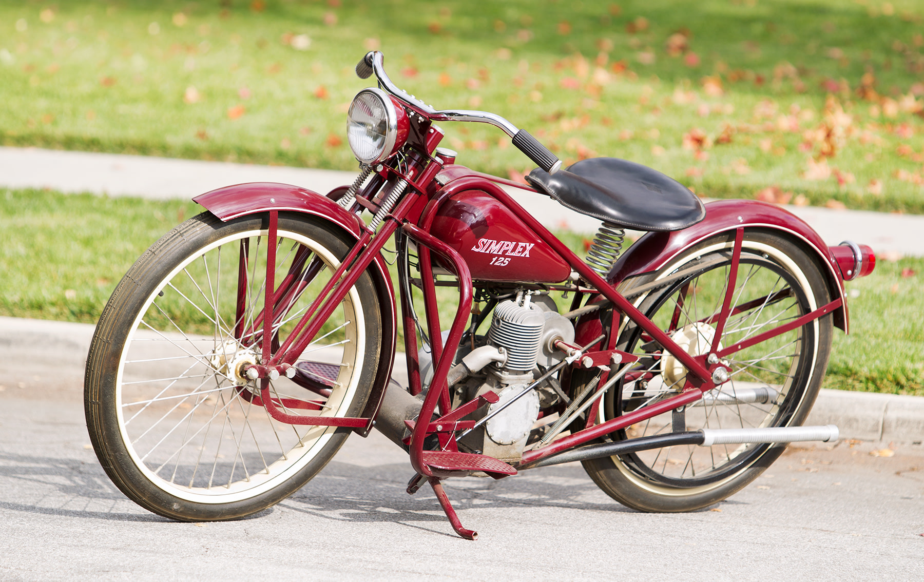 1953 Simplex Model M 125 Servi Cycle Gooding Company